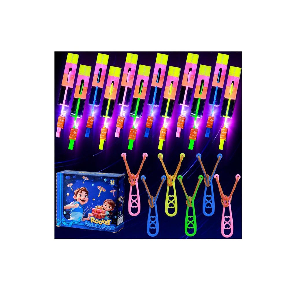 SCIONE LED flying set package ready for outdoor night play