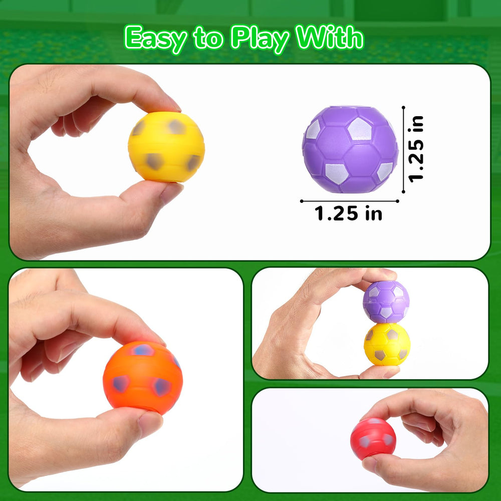 SCIONE random-color soccer balls add vibrant variety to prizes.