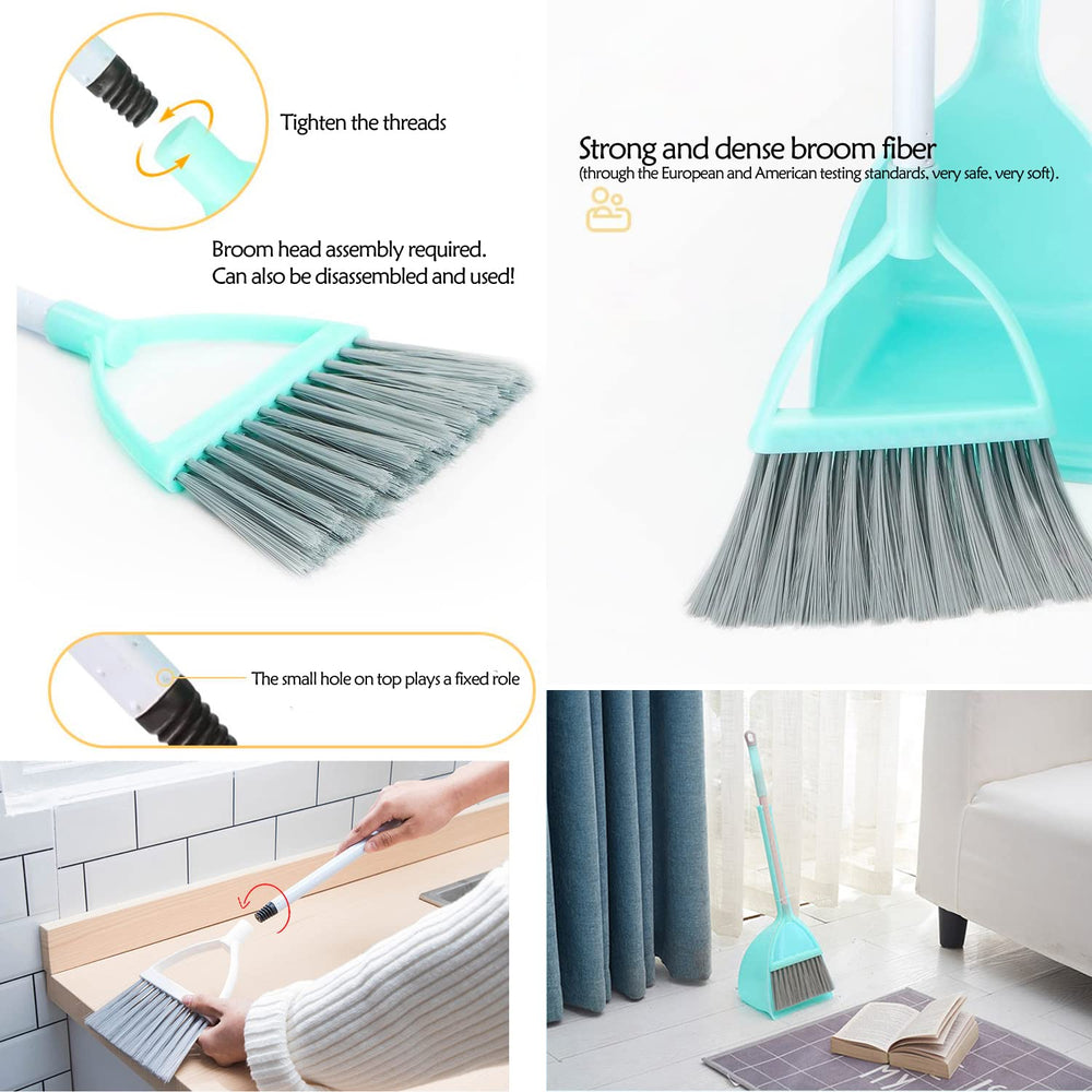 SCKTYZS chenille brush in purple to mimic dusting and tidying.