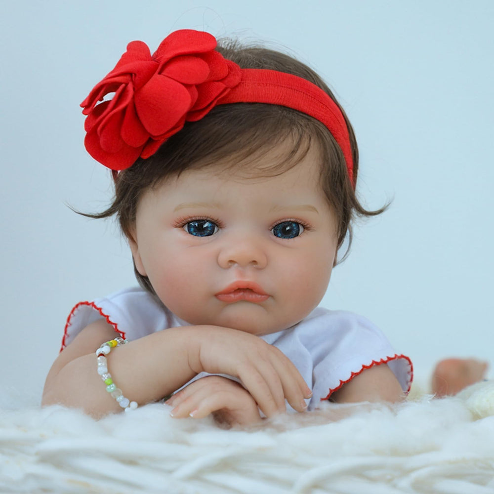 SCOM reborn doll arrives ready-to-gift in a stylish box with clothes.