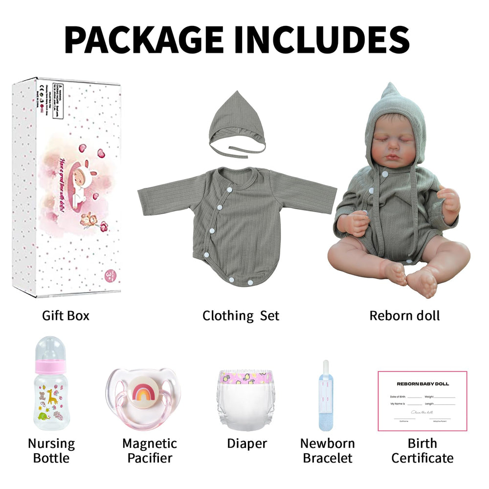 SCOM weighted doll body provides a comforting hug during play