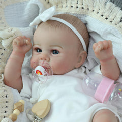 SCOM Juliette 18in weighted body supports natural cuddling and handling