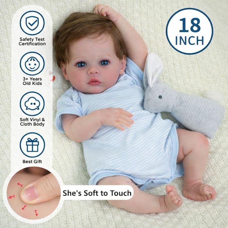 SCOM Meadow curled eyelashes close-up emphasizes inviting gaze for comforting play
