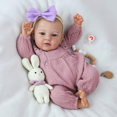 SCOM realistic doll full body vinyl for durable, safe handling