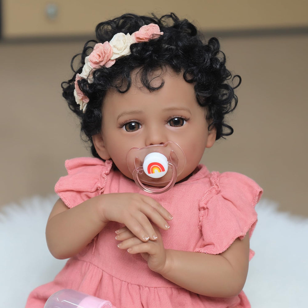 SCOM 18-inch reborn doll with lifelike features for immersive play