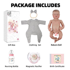 SCOM magnetic pacifier and bottle enable interactive feeding play.