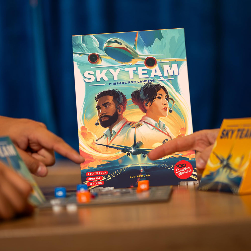 Scorpion Masqué Sky Team world airports scenario offers varied challenges