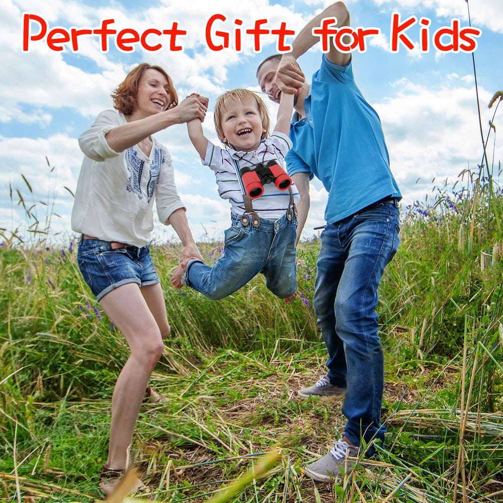Non-slip grip supports steady viewing during outdoor discovery