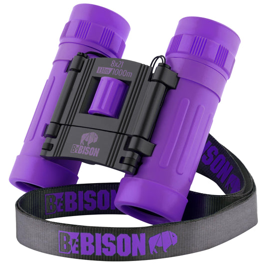 Scotar BeBison binoculars in compact folding design for easy travel
