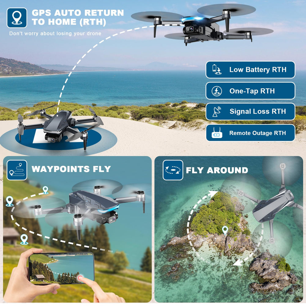 Scrubuz GPS Drone 5G transmission enabling real-time view.