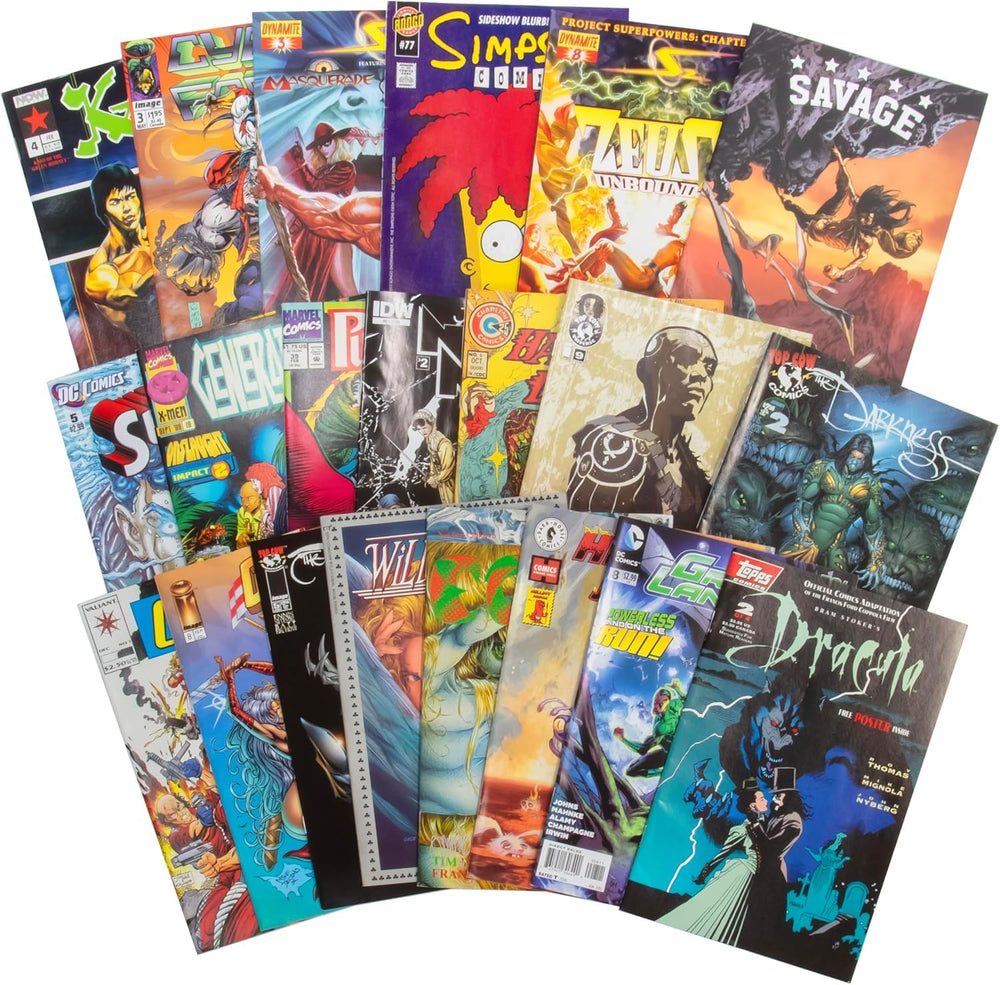 SCS Direct 10-assorted comic pack gift-ready packaging boosts holiday gift appeal.