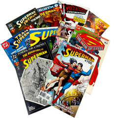 SCS Direct DC Superman Value Pack cover showcases bold hero artwork for collectors and kids, a gift option.