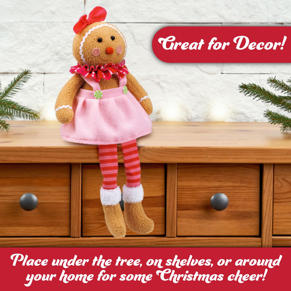 SCS Direct elf buddy plush toy for kids' holiday play and gifting