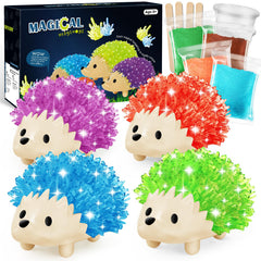 sdaymol crystal growing kit hedgehog blue crystals ready to bloom for kids science fun