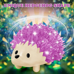 sdaymol crystal growing kit hedgehog purple crystals delightful 24 hour growth