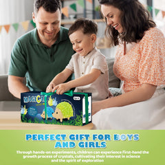 Sdaymol Instruction manual guides kids through safe experiments.