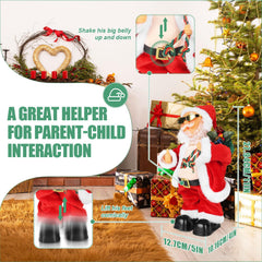 SdeNow festive Santa doll in gift box enhances decor and mood.