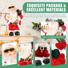 SdeNow plush Santa with safe materials offers durable holiday fun.
