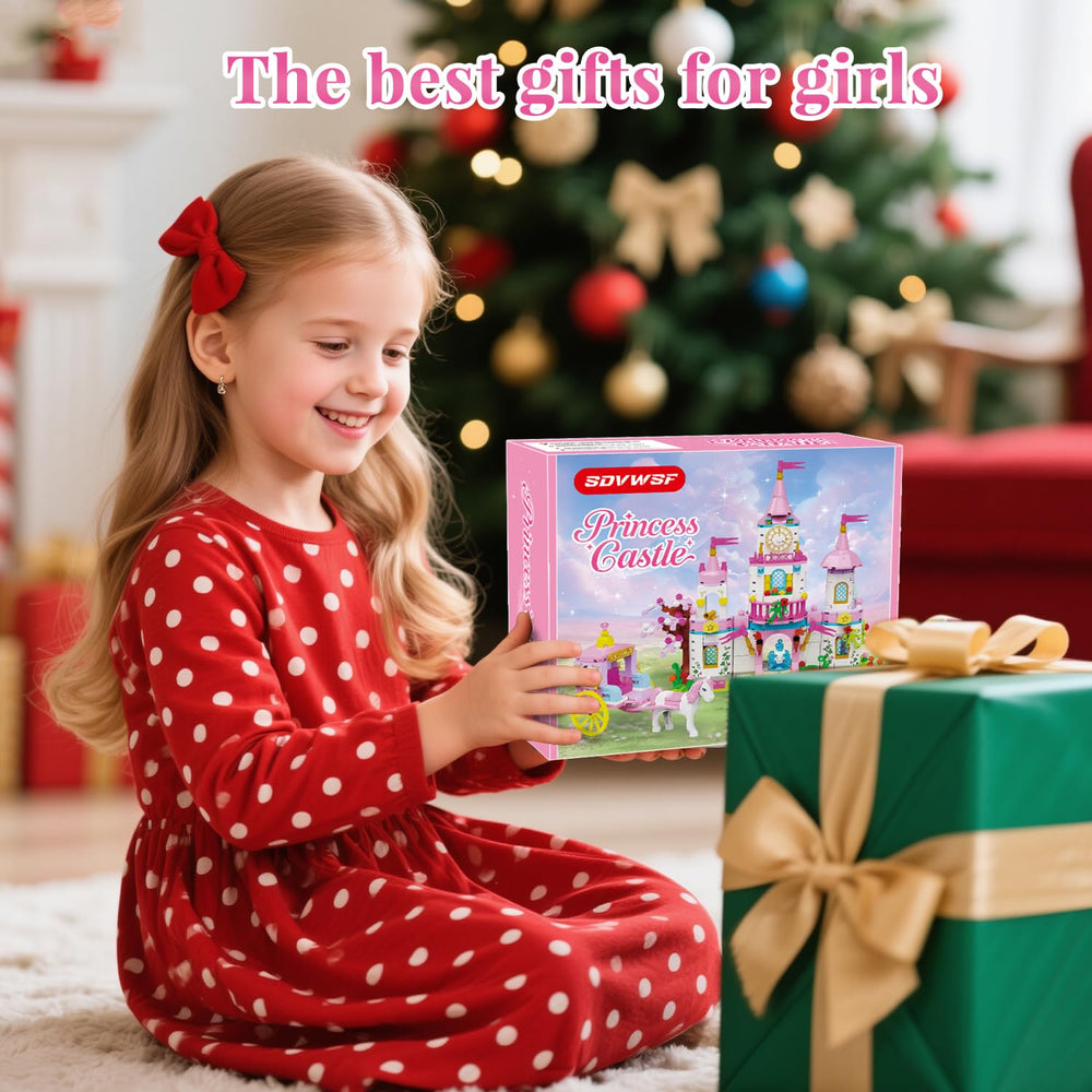 SDVWSF Princess Castle assembly and playset sparks creativity