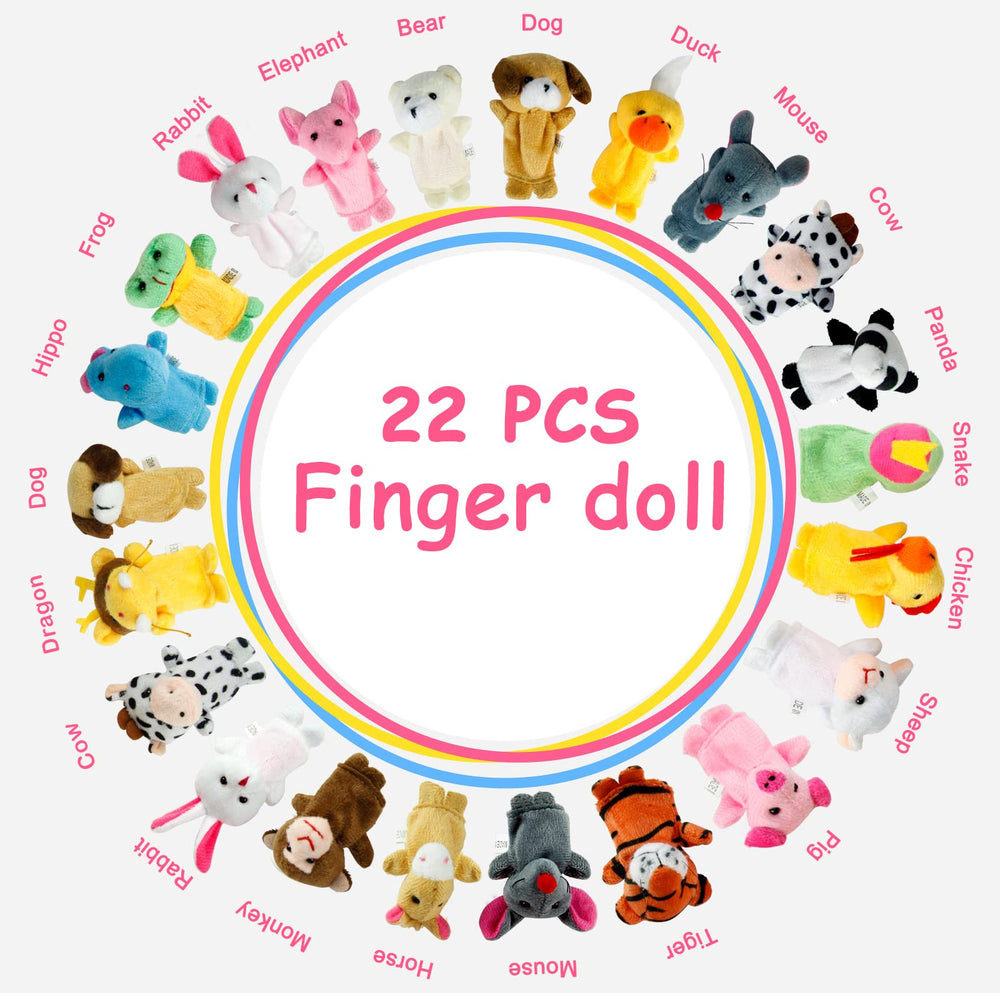 Sealive animal finger puppets support storytelling and early learning.
