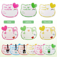 SEBBEEUESEN Valentine cards with sweet messages for class sharing