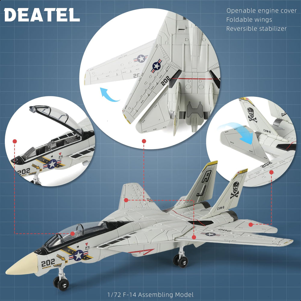 SEBUNAS F-14 Tomcat cockpit opens for interactive viewing