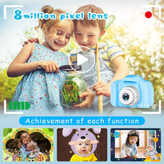 Seckton Upgrade Kids Selfie Camera with included lanyard for portability