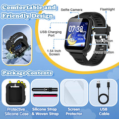 Sedzofan Kids Smart Watch video playback enables kid-friendly entertainment