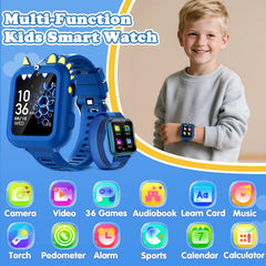 Sedzofan Kids Watch protective case highlights drop protection during play.