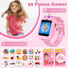 Sedzofan Kids Smartwatch pedometer tracks steps for active kids.
