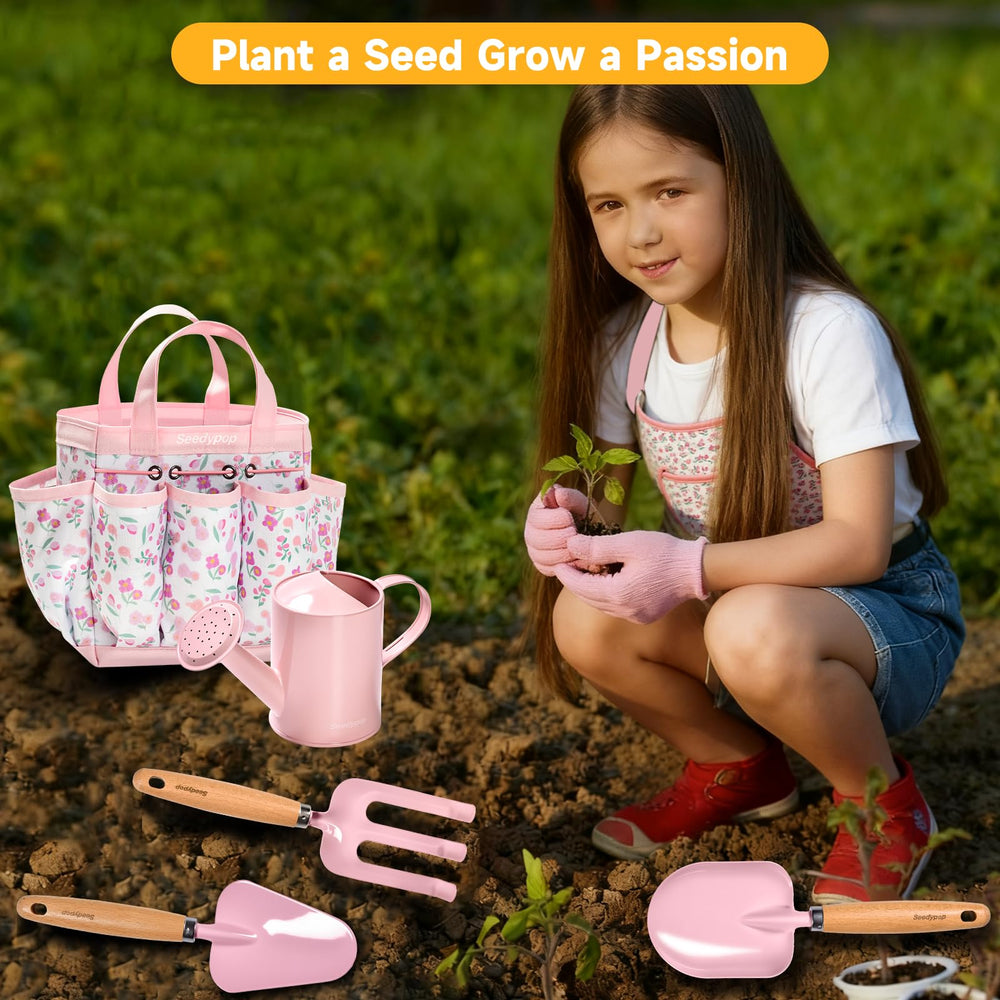 Seedypop trowel designed for small hands to nurture skills.