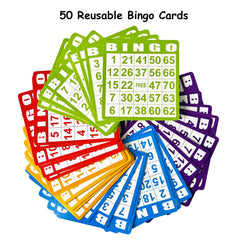 SEETOOOGAMES colorful chips covering numbers clearly