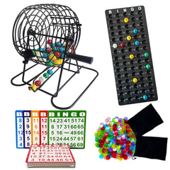 SEETOOOGAMES Deluxe Bingo rotary cage in action for lively game nights.