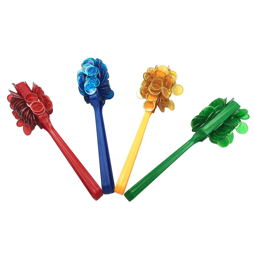 SEETOOOGAMES durable metal rings ensure chips stay secure during play