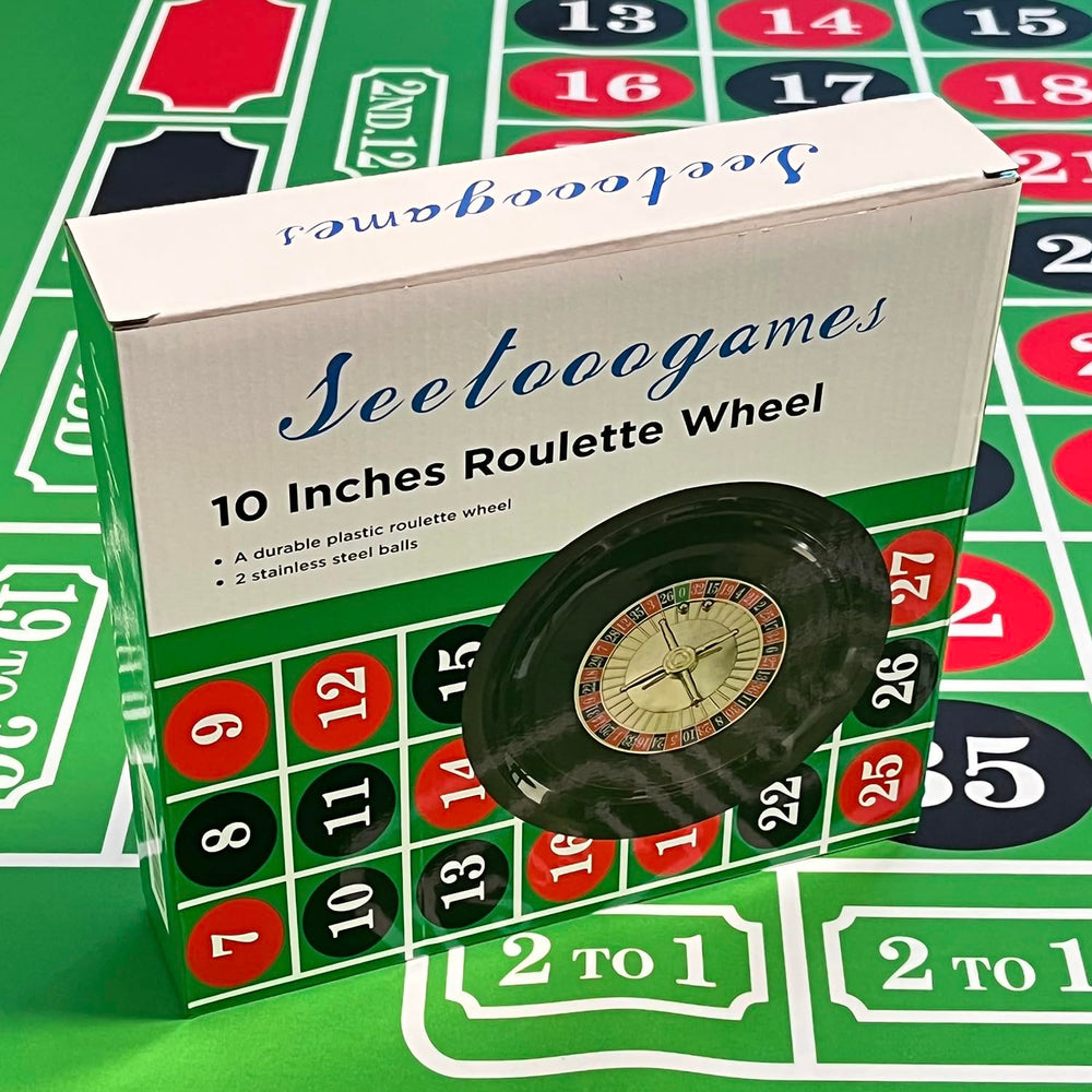 SEETOOOGAMES roulette balls included image reflects ready-to-use play accessories