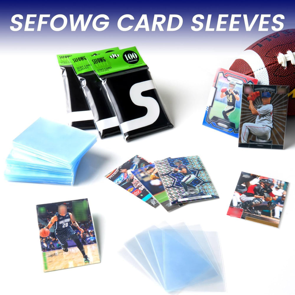 SEFOWG soft sleeves for collectors keep cards safe and viewable
