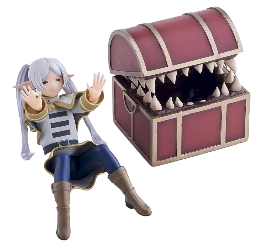 SEGA Luminasta Frieren In Mimic Figure close-up reveals sculpted details and color.