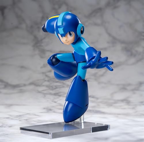 SEGA Luminasta Mega Man base stand enables stable, easy shelf placement.