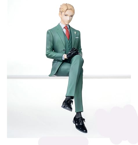 SEGA SPY x FAMILY Loid Forger with base stand for stable shelf display.