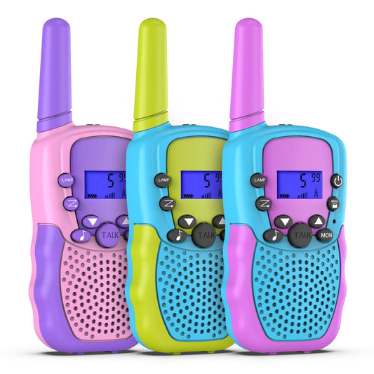 Selieve walkie talkie kids 3km range ready for outdoor adventures.