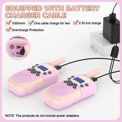 Selieve walkie talkies LED flashlight feature for dusk exploration