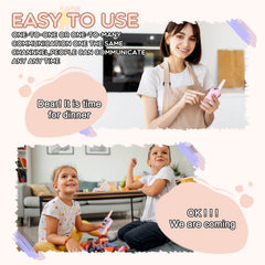 Selieve compact lightweight kids walkie talkies design