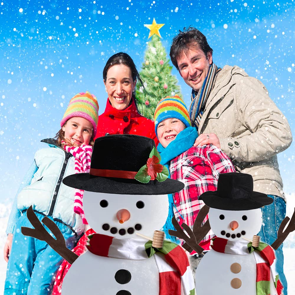 SEMETOR Snowman Kit durable materials suitable for reuse next winter