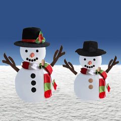 SEMETOR Snowman Kit scarves and facial pieces for custom looks