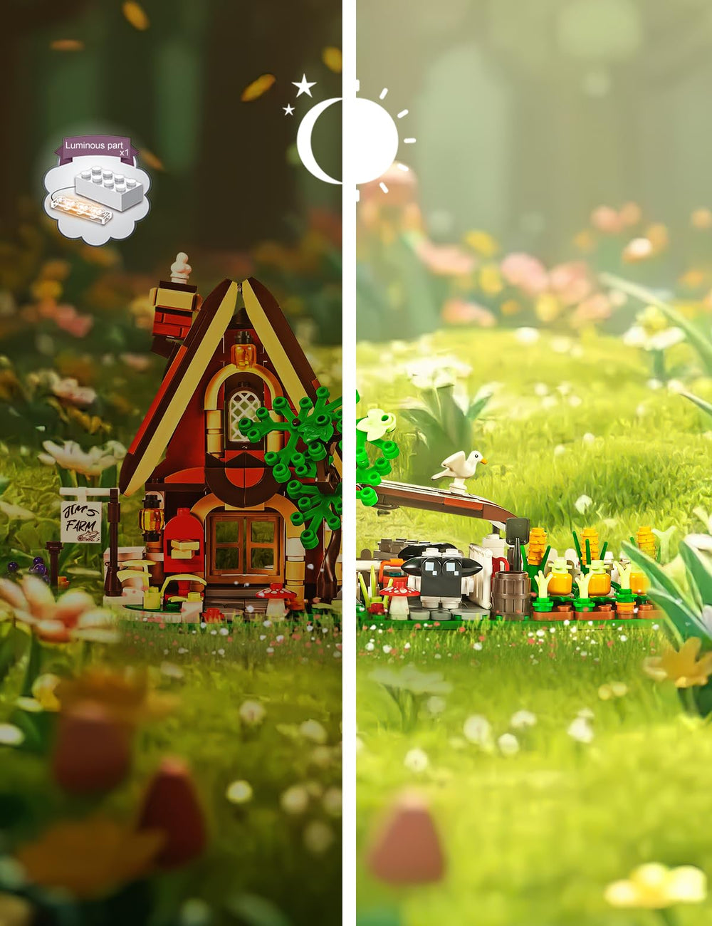 SEMKY 610-piece set with numbered bags for easy planning