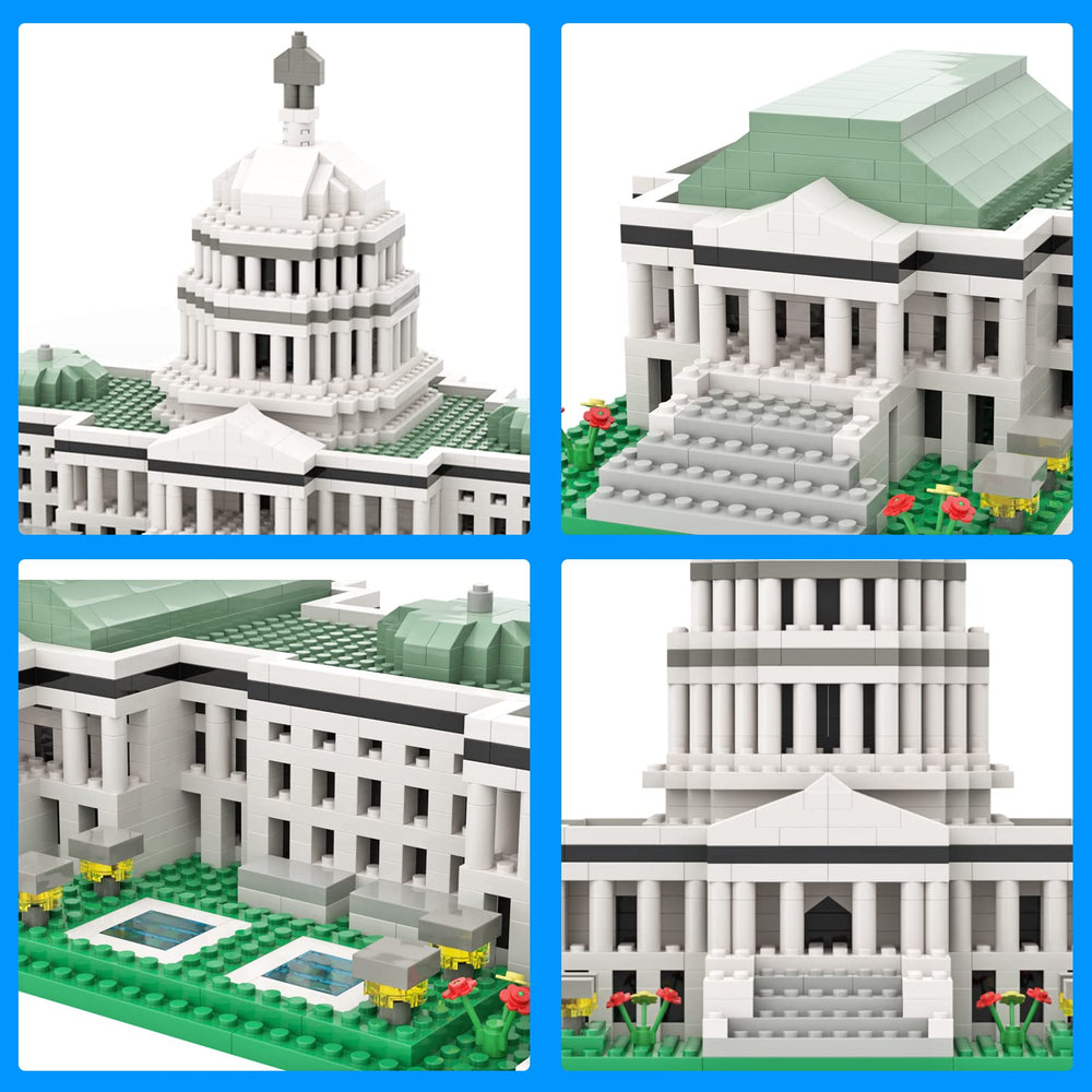 SEMKY Capitol assembly process showcases satisfying building experience.