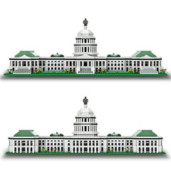 SEMKY Capitol street lamps with flowers invites cozy diorama scenes.