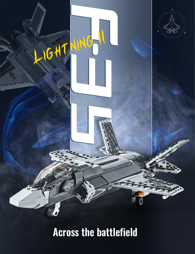 SEMKY F-35 model displayed on desk or shelf