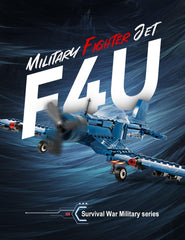 SEMKY F4U Corsair fighter assembly kit for kids and adults.