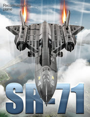 SEMKY SR-71 reconnaissance aircraft assembly set promoting hands-on creativity
